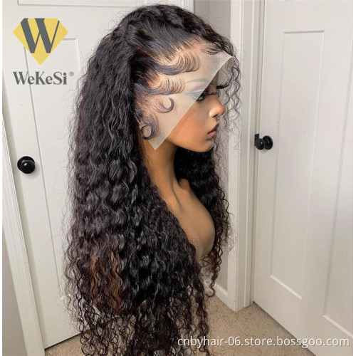 Film Transparent Swiss Lace Front Wig,HD Lace Frontal Wig For Black Women,Pre Pluck Raw Virgin Hair Wig HD Lace Wig Lace Front